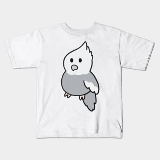 Cute Whiteface Cockatiel Kids T-Shirt